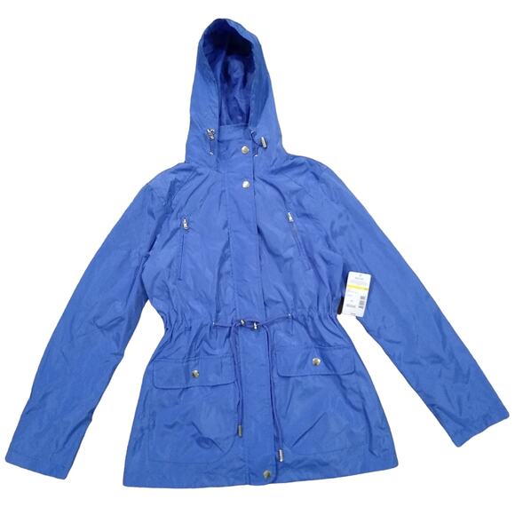 [B8] Everlast Sports Blue Rain Jacket - Water Resistance/Windbreaker, Size Small - Picture 1 of 4